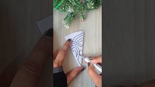 easy paper stencil #diy #craft #clay #viral @fancyzari