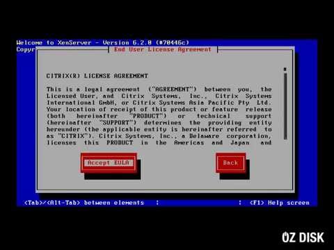 Citrix XenServer 6.2.0 Install