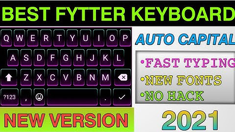 Best fast typing keyboard 2021 | Best fyter keyboard | Stylish typing keyboard | Fb fyt video 2021