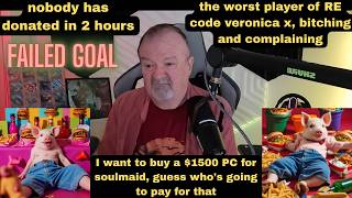 DsP--I want to buy a $1500 PC for soulmaid--I can't stream for $17--failing in RE code veronica x