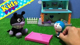 どこでもドアがこわれちゃった！バイキンマン ドラえもん アンパンマン アニメ おもちゃ ☆kidsシアター☆