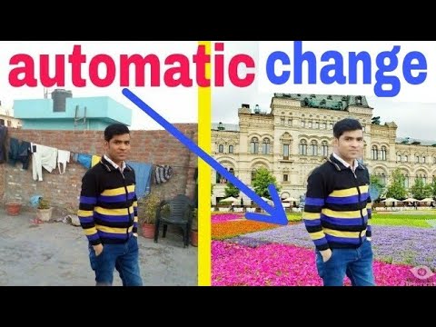 how to change photo background in android | photo me background kaise badle  | automatic background - YouTube