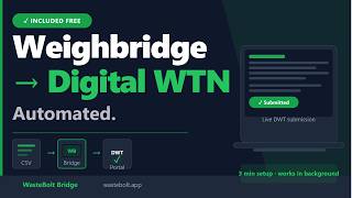 Weighbridge to Digital Waste Tracking in Under 5 Minutes - WasteBolt Bridge Tutorial