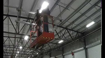 Installation of our Pallet Dimensioning System with Time Lapse