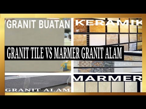 Video: Perbedaan Antara Marmer Diasah Dan Dipoles