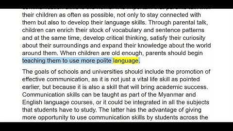 GRADE 12, UNIT 10, WHY IMPROVE COMMUNICATION SKILLS?