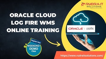 oracle cloud log fire WMS ONLINE TRAINING
