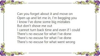 Kurt Nilsen - No Excuse Lyrics