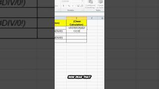 Stop Excel Errors with IFERROR Function. #excel #dataanalytics #tricks #if