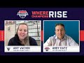 Maine's Amy Vachon Chat with Andy Katz