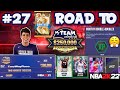 ROAD TO THE $250K TOURNAMENT #27 - FIRST MyTEAM DRAFT WITH UPDATED POSITION PACKS! ​NBA 2K22 MyTEAM