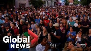 Dayton holds vigil following mass shooting