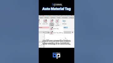 Revit Addin - Auto Material Tag [BIMIL Free]