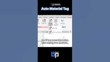 Revit Addin - Auto Material Tag [BIMIL Free]