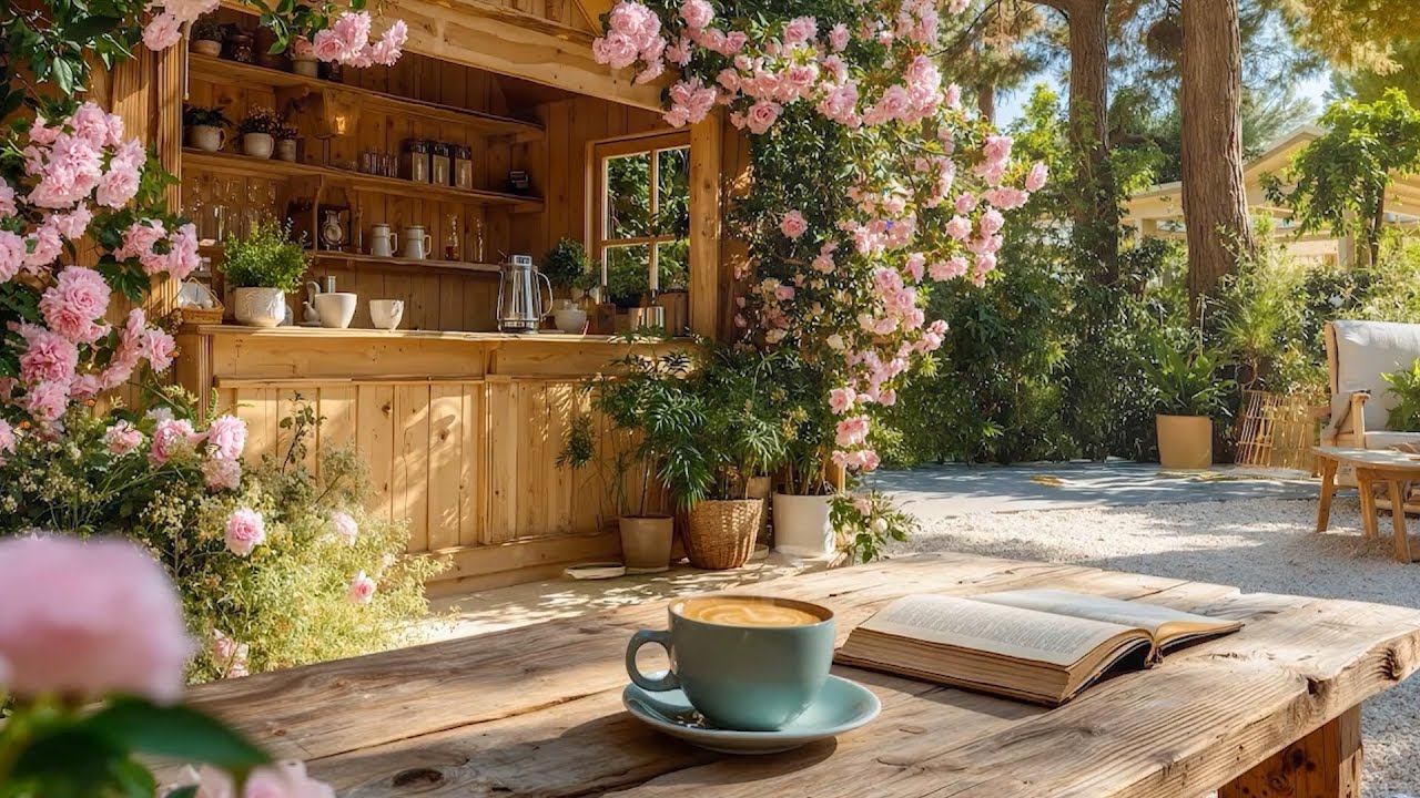 Soft Jazz, Morning Piano ☕ Slow Morning at a Cozy Café & Warm Coffee Shop Ambience to Relax