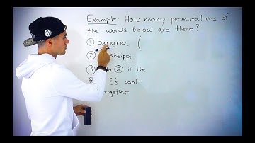 Math 1228 (Western University) - How Many Permutations of the Word "Mississippi"??