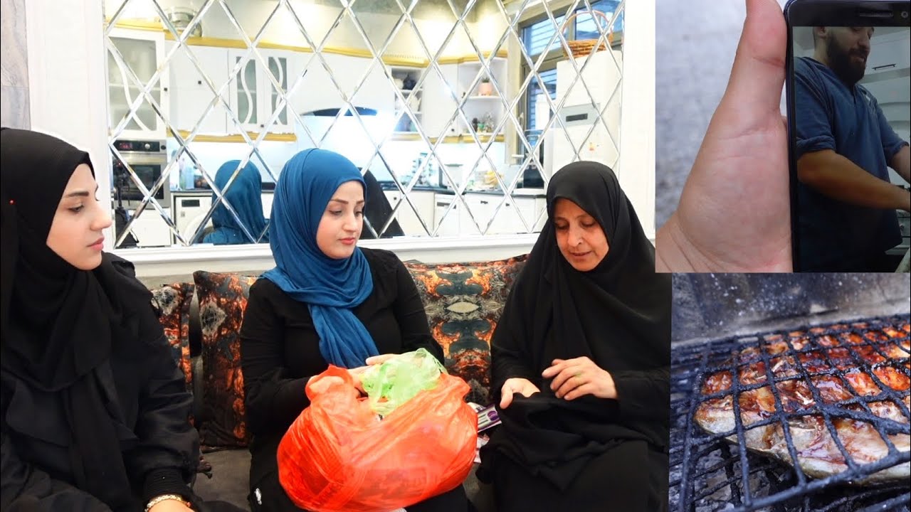 اشتريت عبايه الامي👵🏼مروان حضر الغده😍