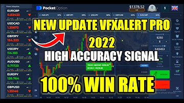 New Update vfxalert pro 2022 - $50 to $1300 - high accuracy signal - binary option strategy