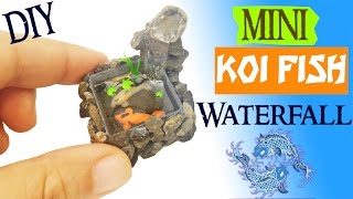 In this week's polymer clay & resin tutorial, learn how to make
miniature koi pond waterfall diy. the theme for collab is miniatures
and fish tanks ...