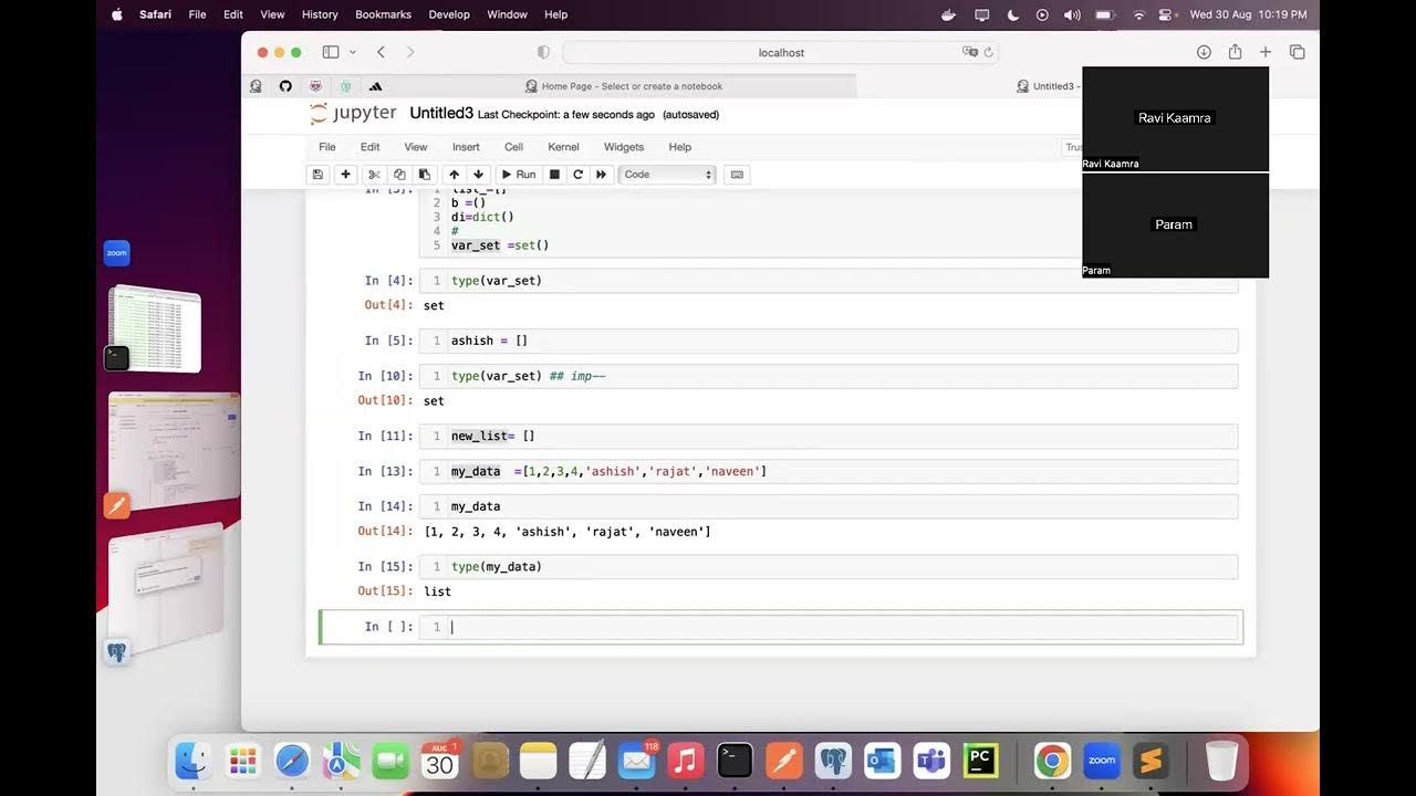 (1) python discussion -variables & Datatype (part 1) - YouTube