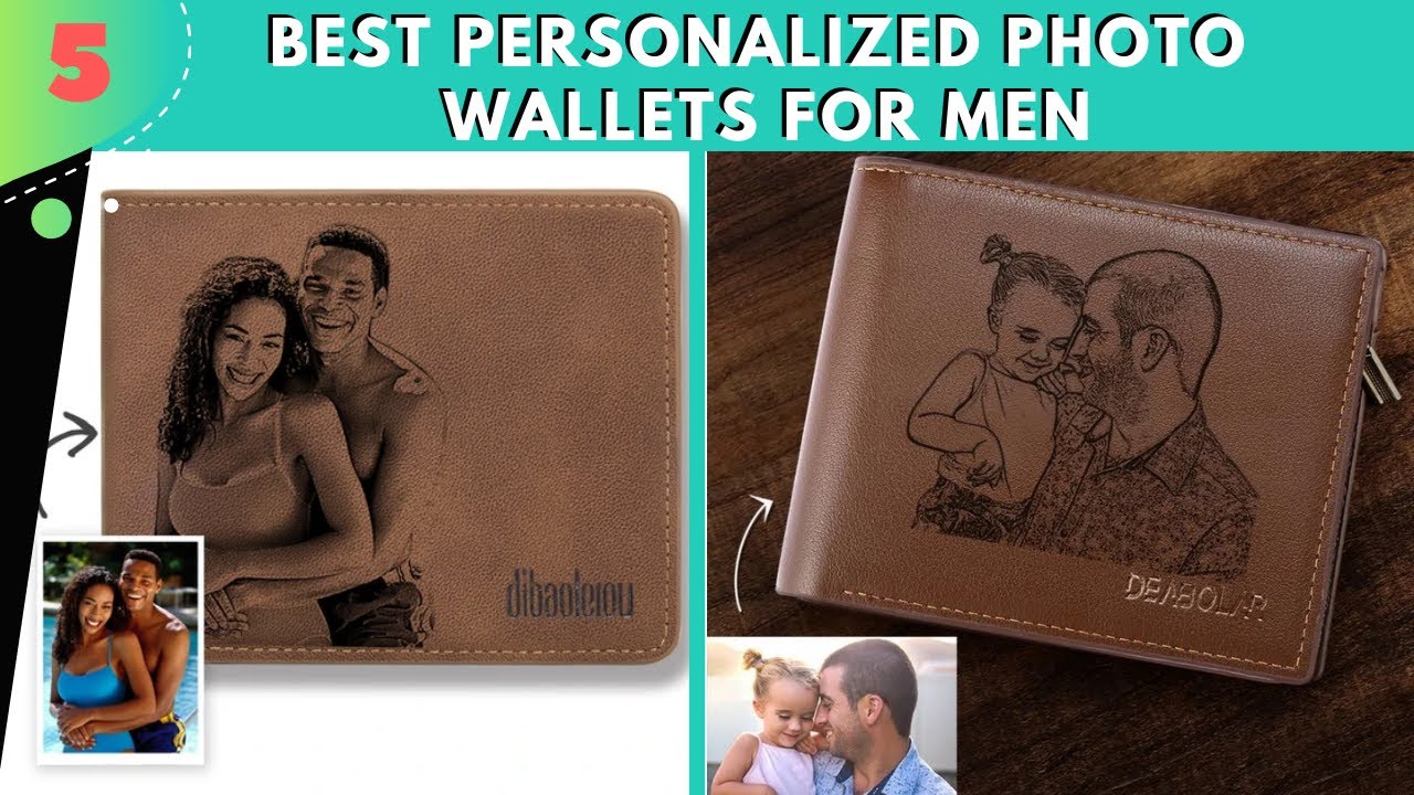 Best personalized photo wallets for men