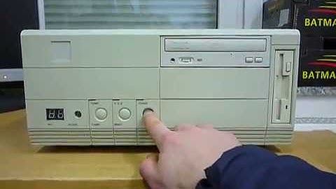 Vintage PC, 386 DX 40MHz 8MB RAM 250MB HDD / ISA MS-DOS Computer 486 2 4 66 100