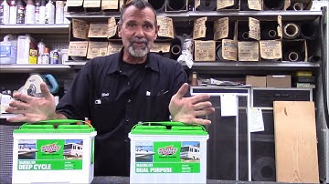 Deep Cycle Battery Mistake, Marine and Dual Purpose - Which to Use