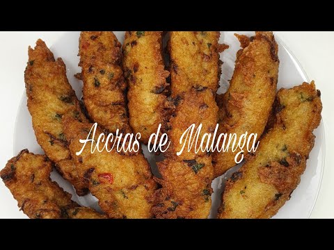 Haitian Malanga Accras (Taro Root Fritters)