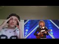 grace vanderwaal 12 year old ukulele player gets golden buzzer americas got talent 2016 reaction
