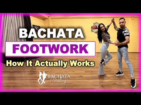 🎥✨ BACHATA FOOTWORK EXPLAINED🕺🏼💃🏻 How It Actually Works in Social Dance
