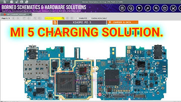Xiaomi mi 5 charging problem | mi 5 charging solution | borneo schematic diagram.