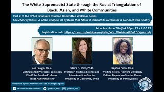 The White Supremacist State through the Racial Triangulation of Black, Asian, and White Communities