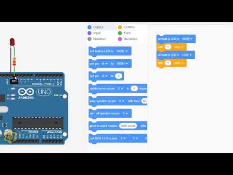 2 Block LED Blink