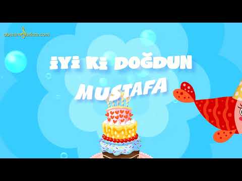 İyi ki Doğdun MUSTAFA - İsme Özel Kırmızı Balık Doğum Günü Şarkısı