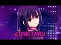 【Nightcore】→ comethru ||Female Version|| Lyrics