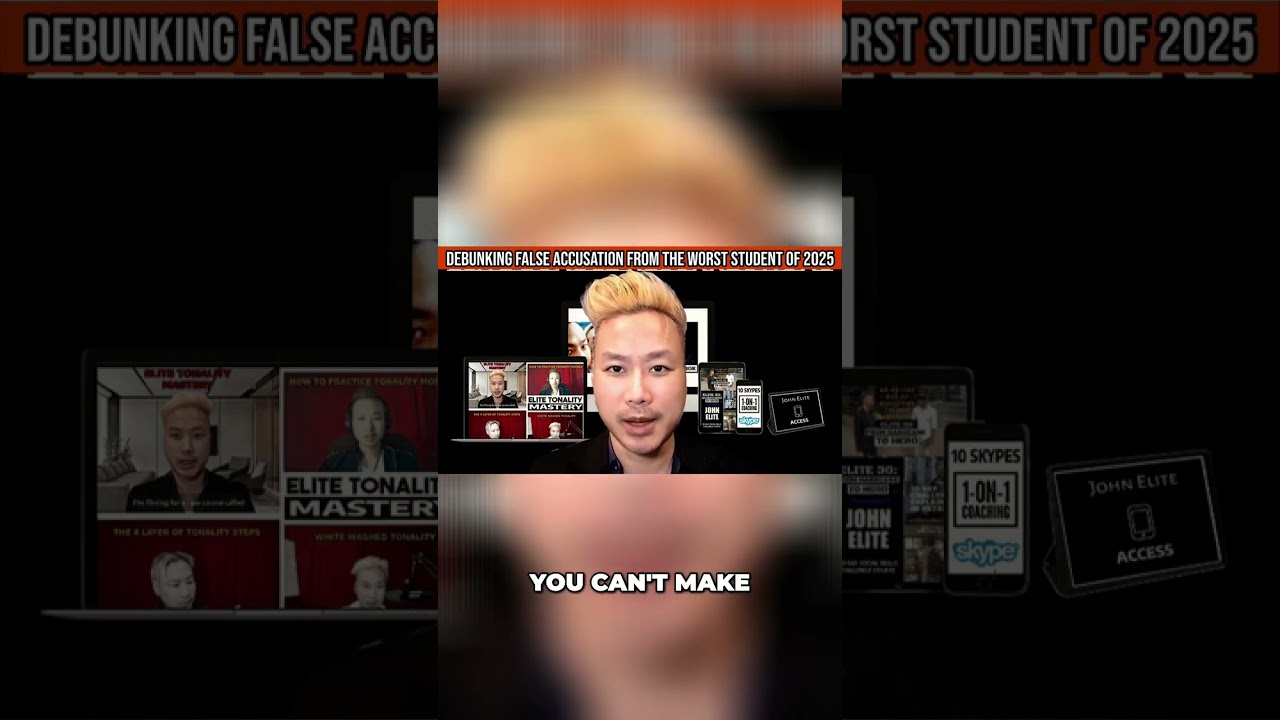 Debunking False Testimonial Accusations & Student Results John Elite