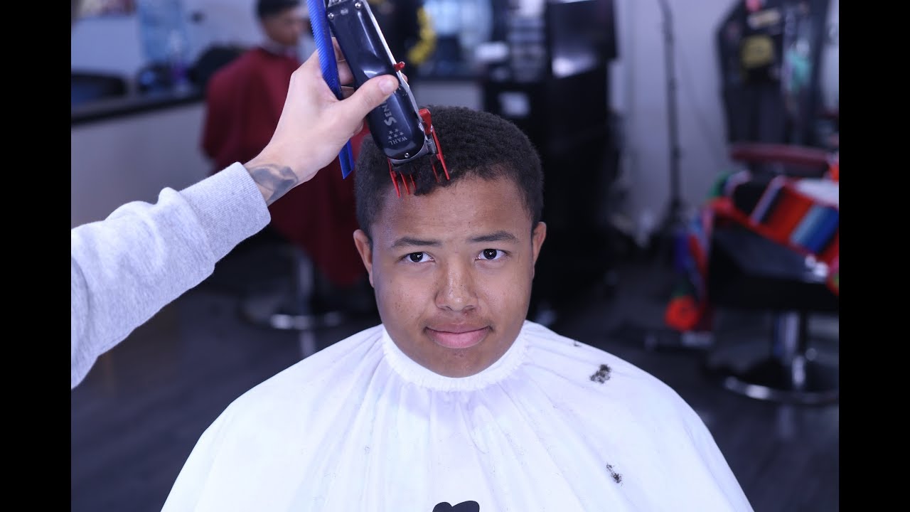 HE CHOPPED THE TOP!!!! MID FADE TUTORIAL!!