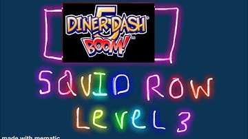 Diner Dash 5 Boom! Squid Row Level 3