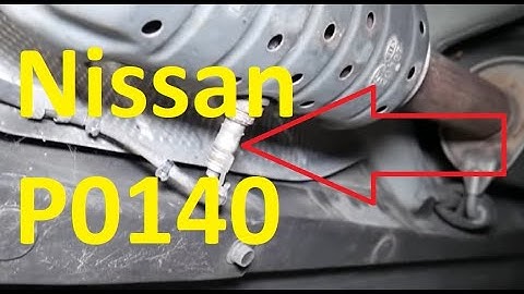 Causes and Fixes Nissan P0140 Code: O2 Sensor Circuit No Activity Detected (Bank 1 Sensor 2)