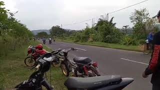 Balap Liar di Bulak Prumpung Cipari - Bayu uchil vs Aji jmx (Menyambut Bulan Suci Ramadhan)