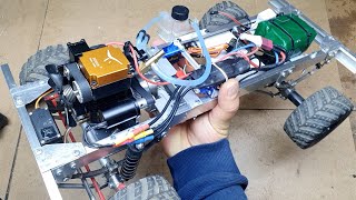 Nitro Engine Motor for my DIY car / TR'de ilk! / Ev yapımı arabaya Nitro Motor!!!