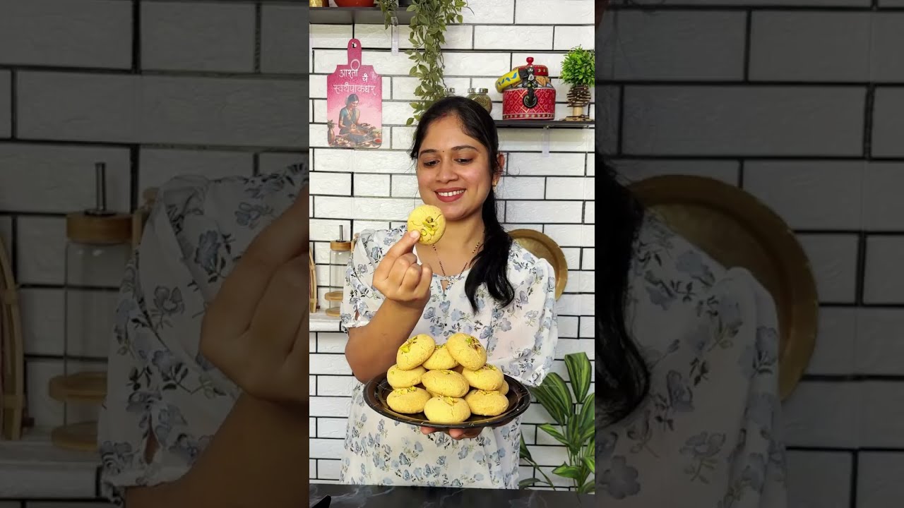 बिस्कीटपेक्षा जास्त खुसखुशीत न अंड,न मैदा,नलोणी बेकरी सारखी खुसखुशीत जाळीदार नानकटाई।Nankatai Recipe