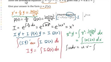 Topic 5 Review for Differential Equations by Integrating Factor