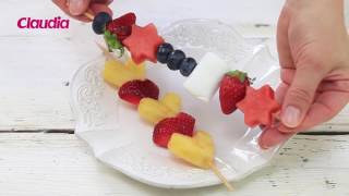 Owocowe szaszłyki - 4 ekspresowe pomysły