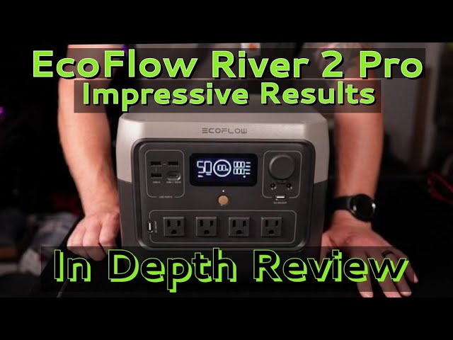 Low wattage coffee maker powered by Ecoflow River 