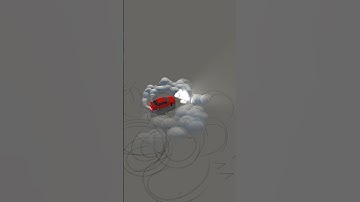 Smoke debug #games #gamedev #racing #unity3d #drift