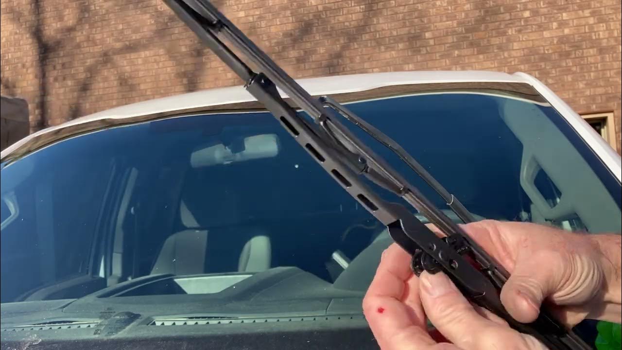 Wiper blade install YouTube