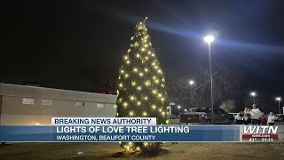 40th annual Lights of Love held at ECU Health Beaufort