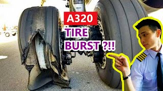 A320 Tire Burst , what to do? Should you reject the take-off?  How much distance you need?