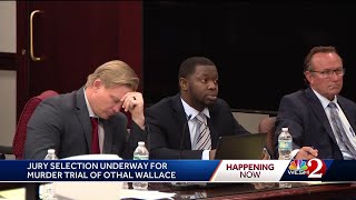 Jury selection under way for Othal Wallace, man accused of killing Officer Jason Raynor